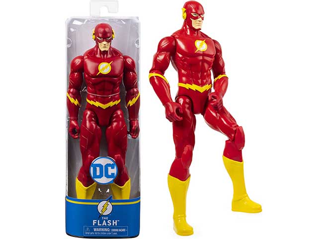 personaggio flash cm 30 completamente articolato riproduzione del telefilm  dc