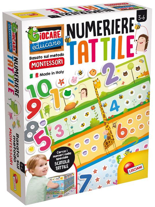 NUMERIERE TATTILE MONTESSORI LISCIANI