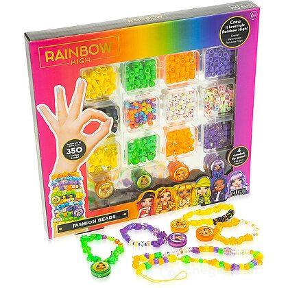 Rainbow High Fashion Beads, Kit di Perline Colorate Nice