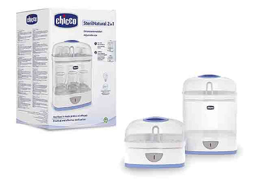 CHICCO STERILIZZATORE STERIL NATURAL 2 IN 1