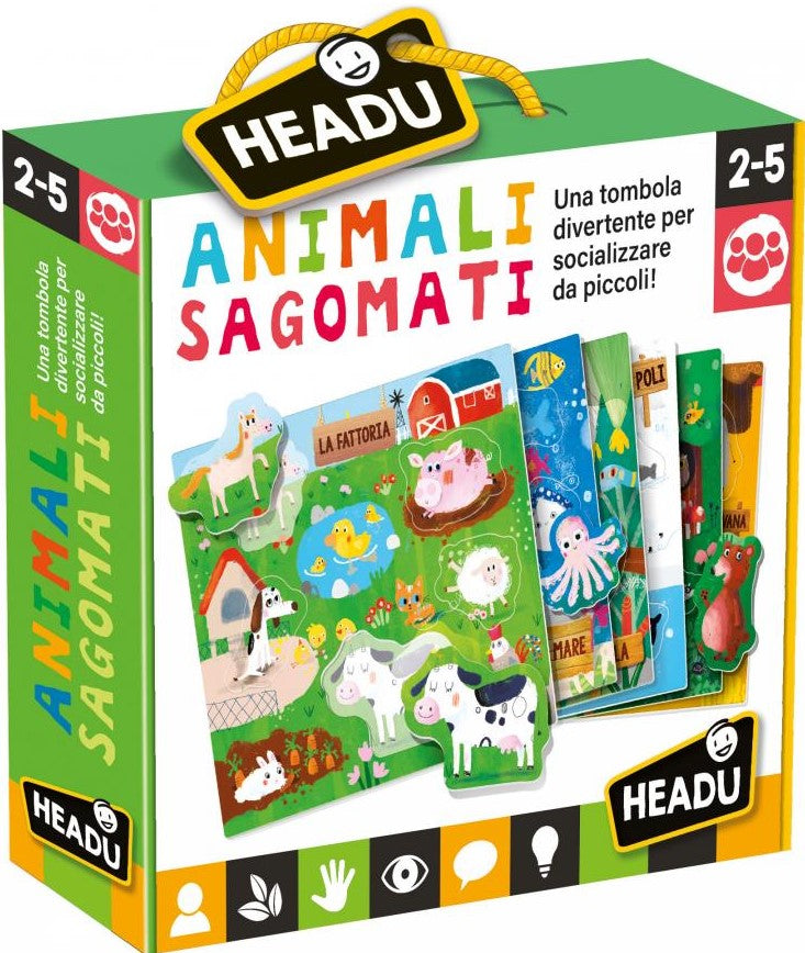 Gli Animali Sagomati Gioco Headu