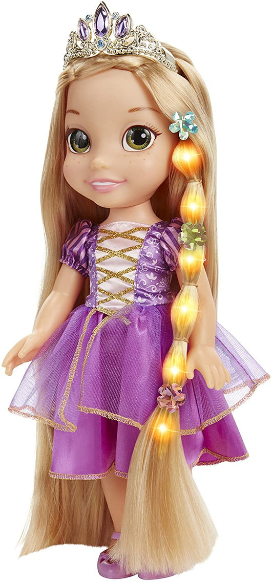 Disney Princess Rapunzel capelli magici che si illuminano davvero,