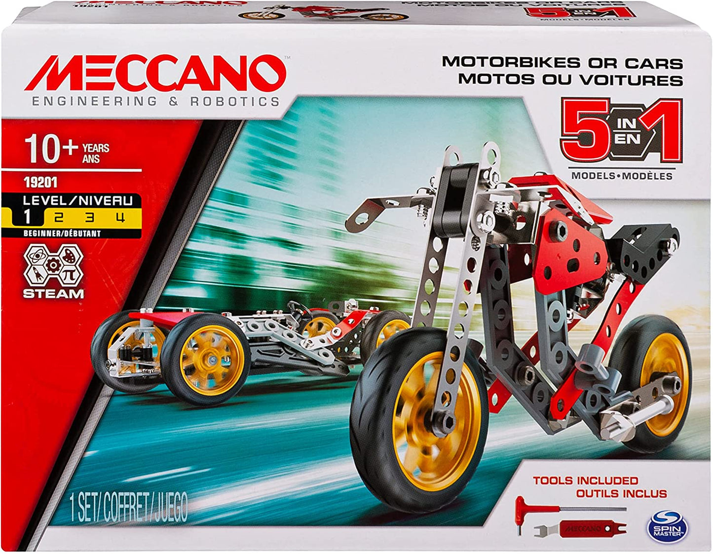 Meccano, Multimodello Moto 5 in 1