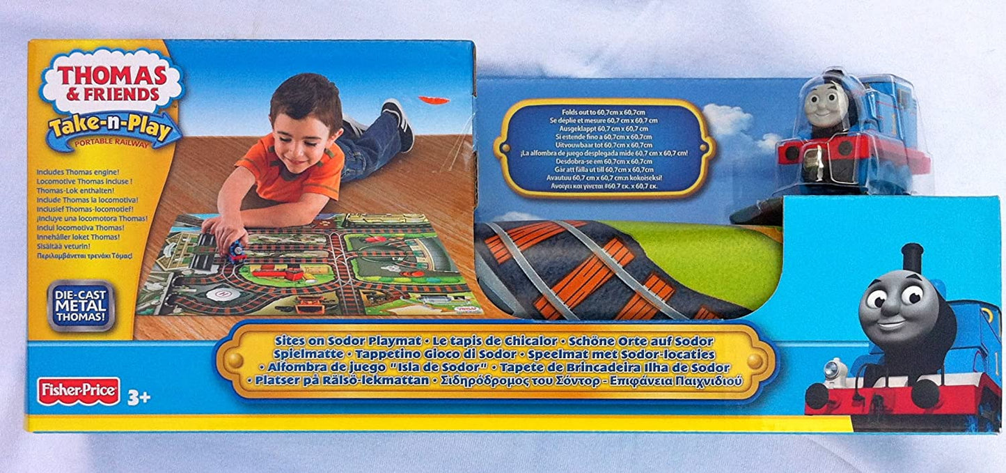 THOMAS & FRIENDS TAPPETINO GIOCO DI SODOR FISHER PRICE