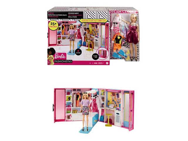 Barbie Armadio Dei Sogni GBK10