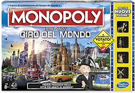 MONOPOLY GIRO DEL MONDO HASBRO