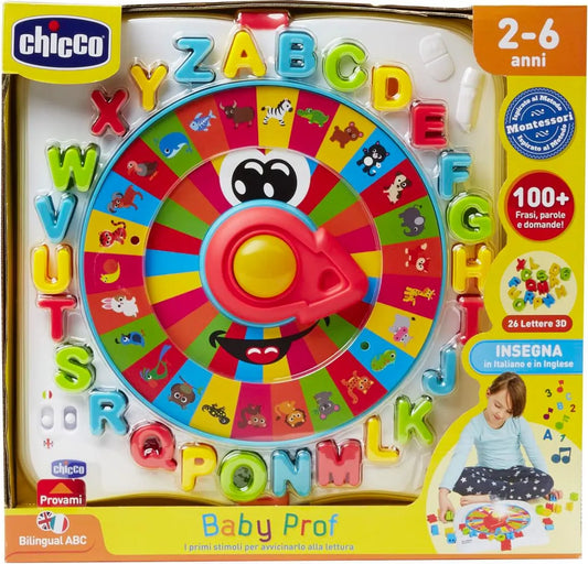 Chicco Baby Prof, Centro Attività Evolutivo Bilingue