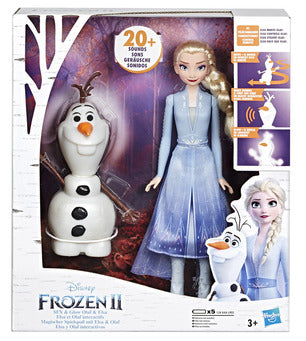 Frozen 2 Elsa e Olaf parla e risplendi Hasbro