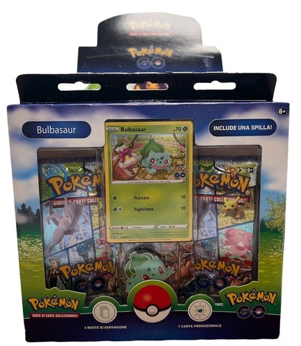 POKEMON 10.5 POKEMON GO COLLEZIONE CON SPILLA (IN ITALIANO)