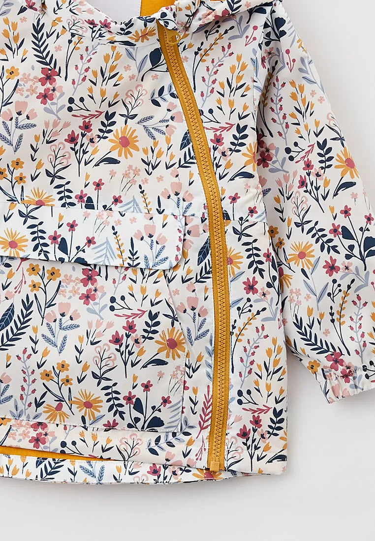 Micco Giacca con stampa floreale, bianca 13186412