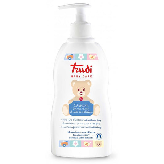 SAPONE MANI/VISO TRUDI BABY CARE 500ML