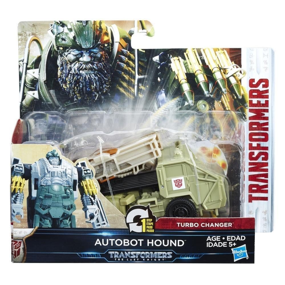 Transformers Autobot Hound L'ultimo Cavaliere Turbo Changer HASBRO