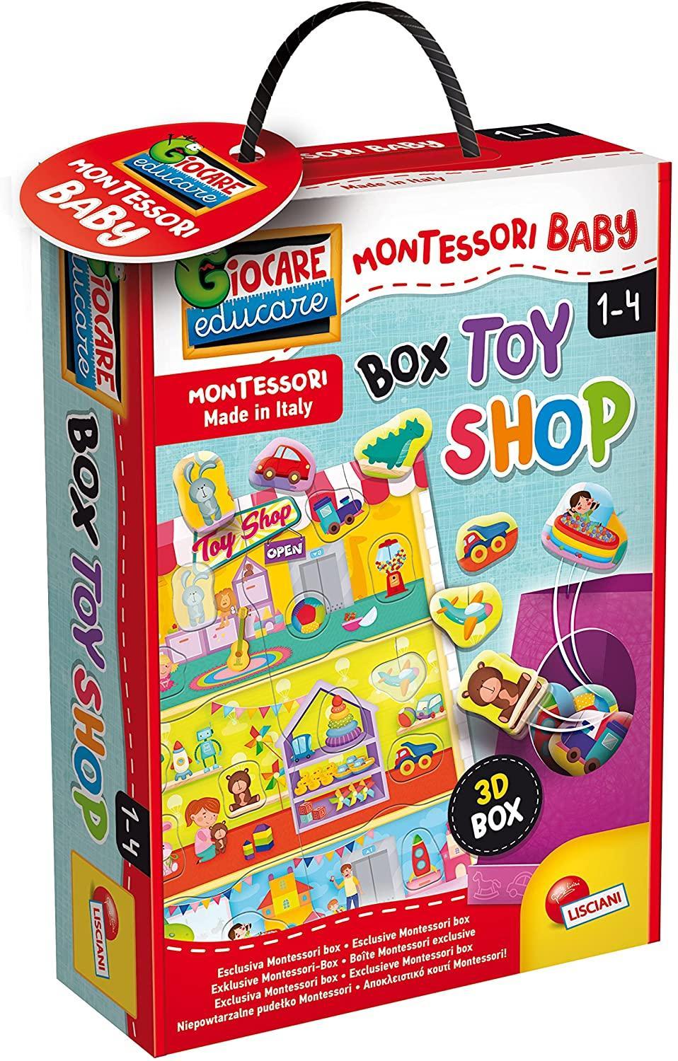 MONTESSORI BABY BOX TOY SHOP LISCIANI