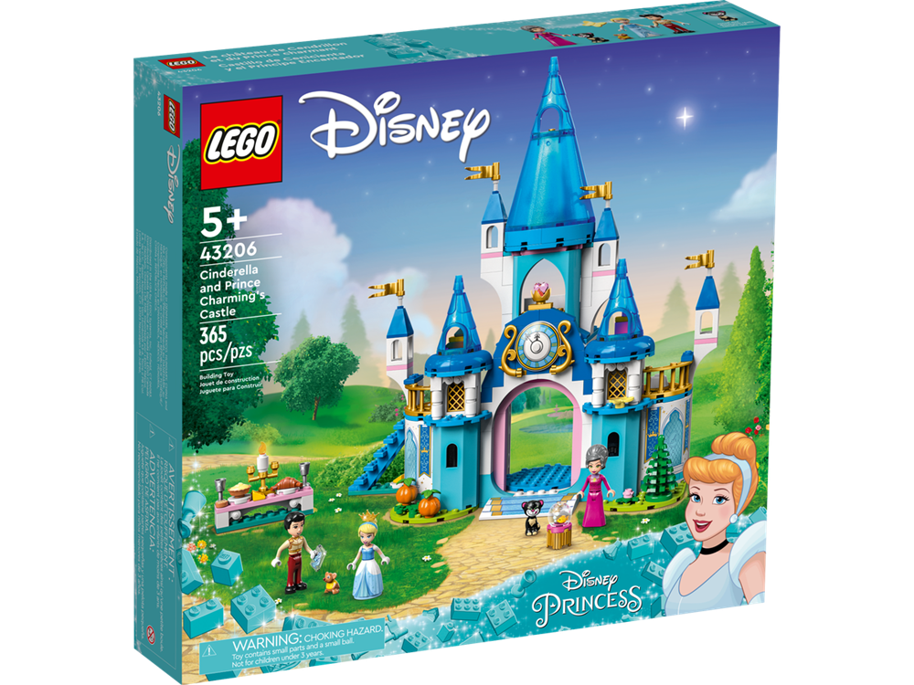 LEGO IL CASTELLO DI CENERENTOLA DISNEY 43206