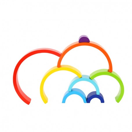 ARCOBALENO MONTESSORI IN LEGNO TOOKY TOY