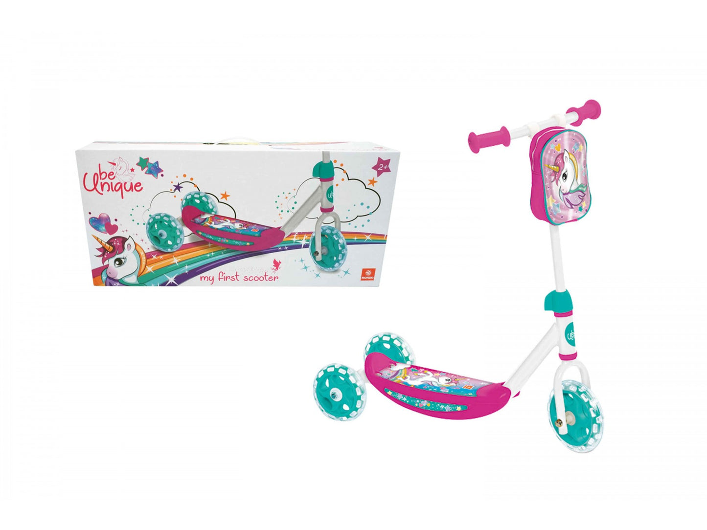 MONOPATTINO  Unicorno   3 ruote MON28538 Mondo