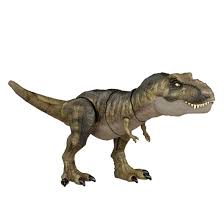 Jurassic World- Dinosauro articolato T-Rex devasta e divora MATTEL