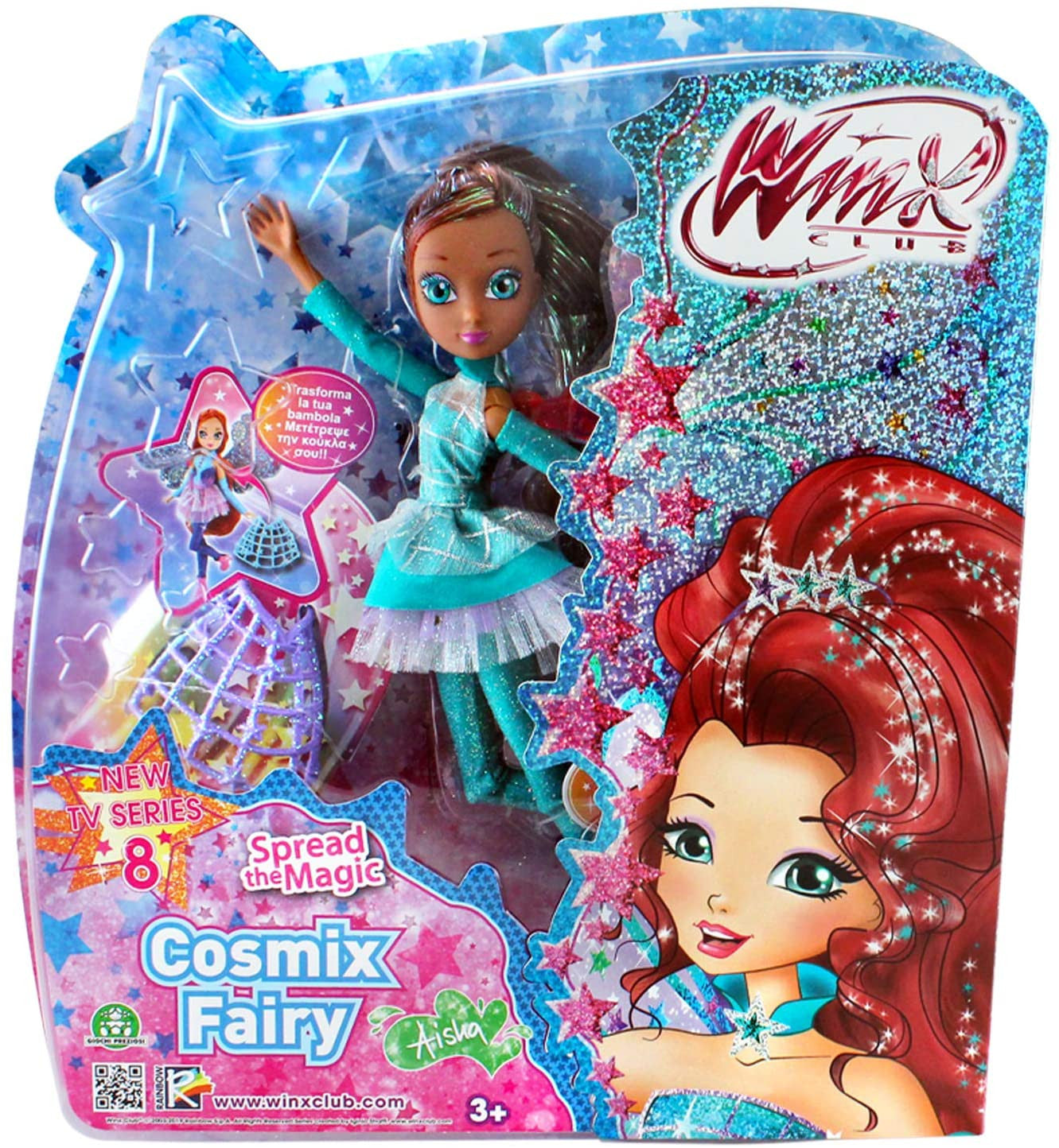 WINX COSMIX FAIRY CON ALI OLEOGRAFICHE GIOCHI PREZIOSI