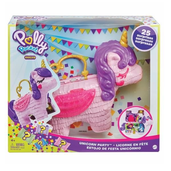 POLLY POCKET UNICORNO MAGICHE SORPRESE