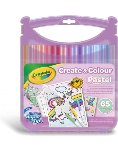 Valigetta crea e colora Crayola Unicorno