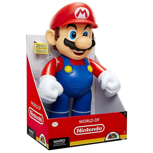 PERSONAGGIO GIGANTE SUPER MARIO 50 CENTIMETRI JAKKS PACIFIC