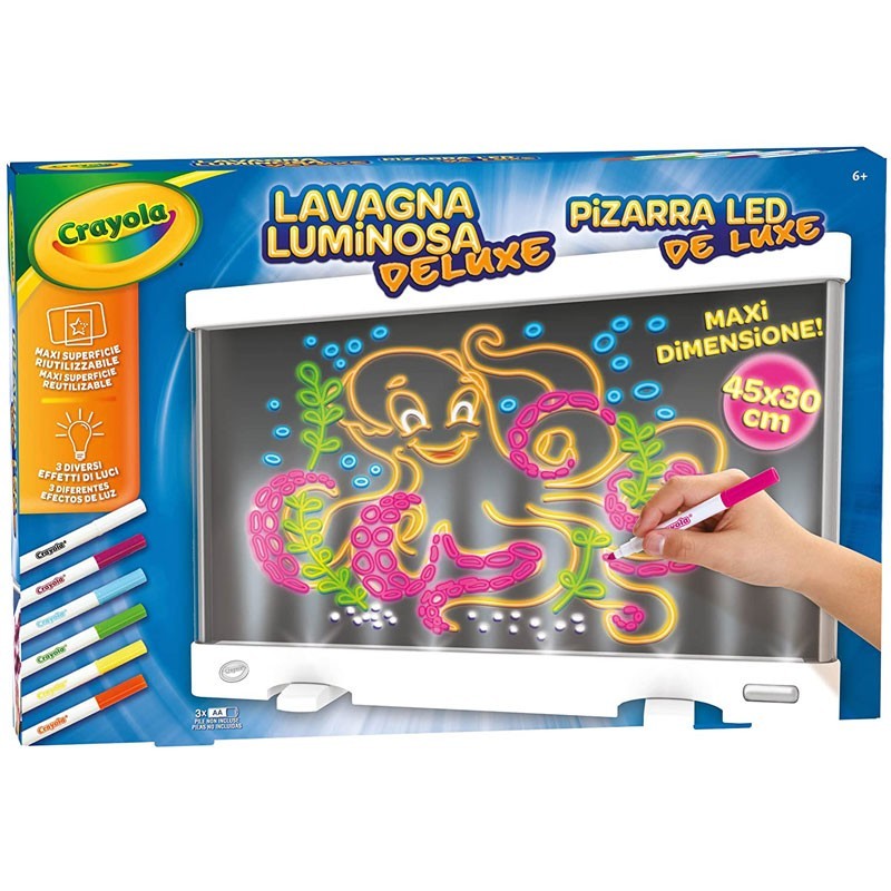 LAVAGNA LUMINOSA DELUXE CRAYOLA