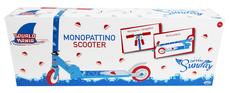 Monopattino 2 Ruote Squalo Mania ODS