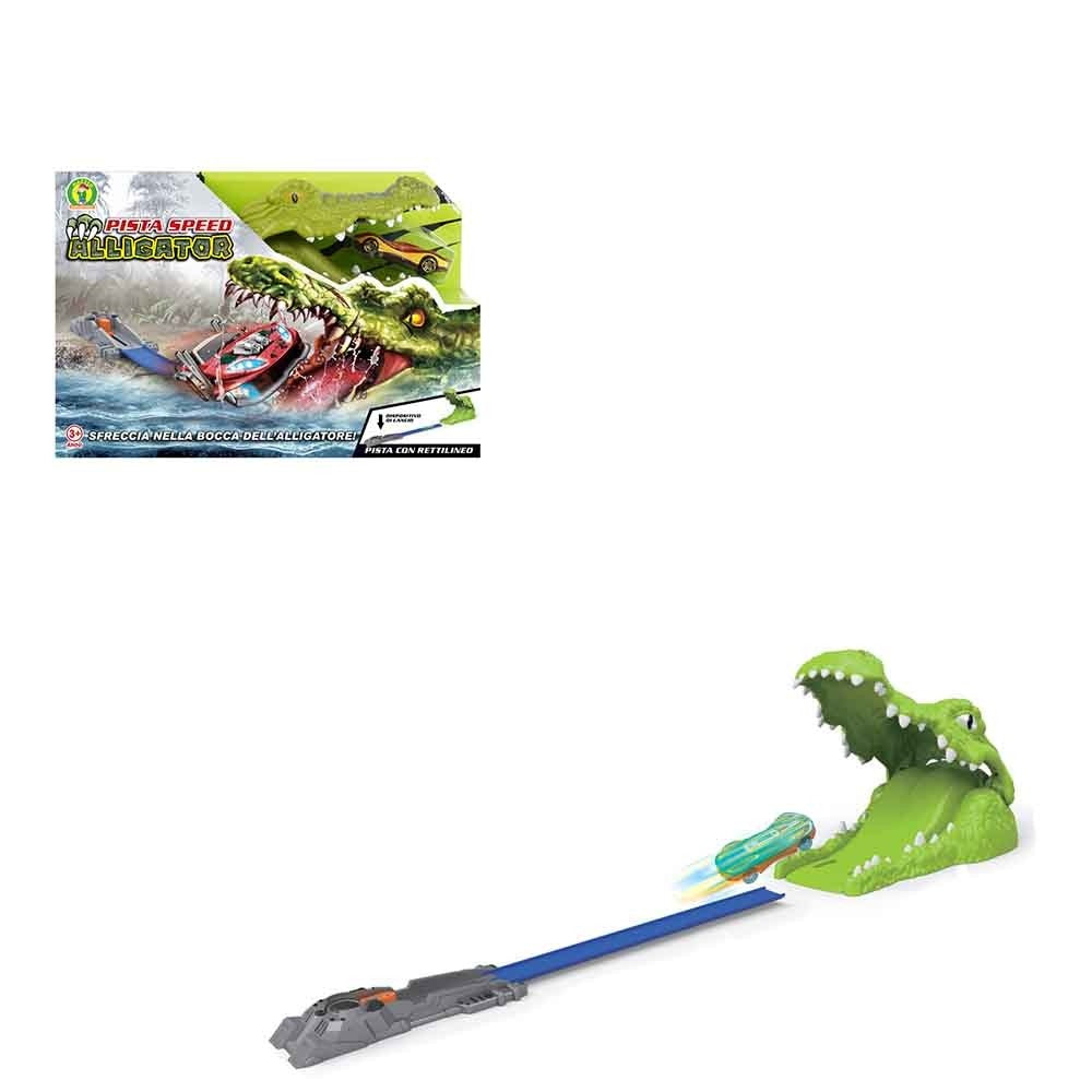 PISTA SPEED ALLIGATORE O DINOSAURO