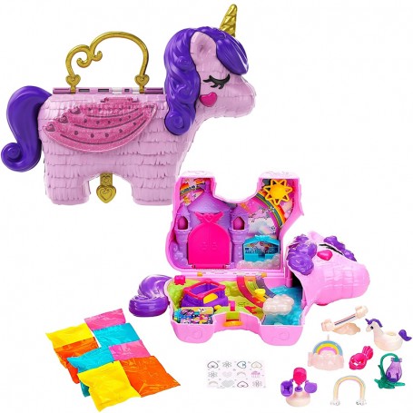 POLLY POCKET UNICORNO MAGICHE SORPRESE
