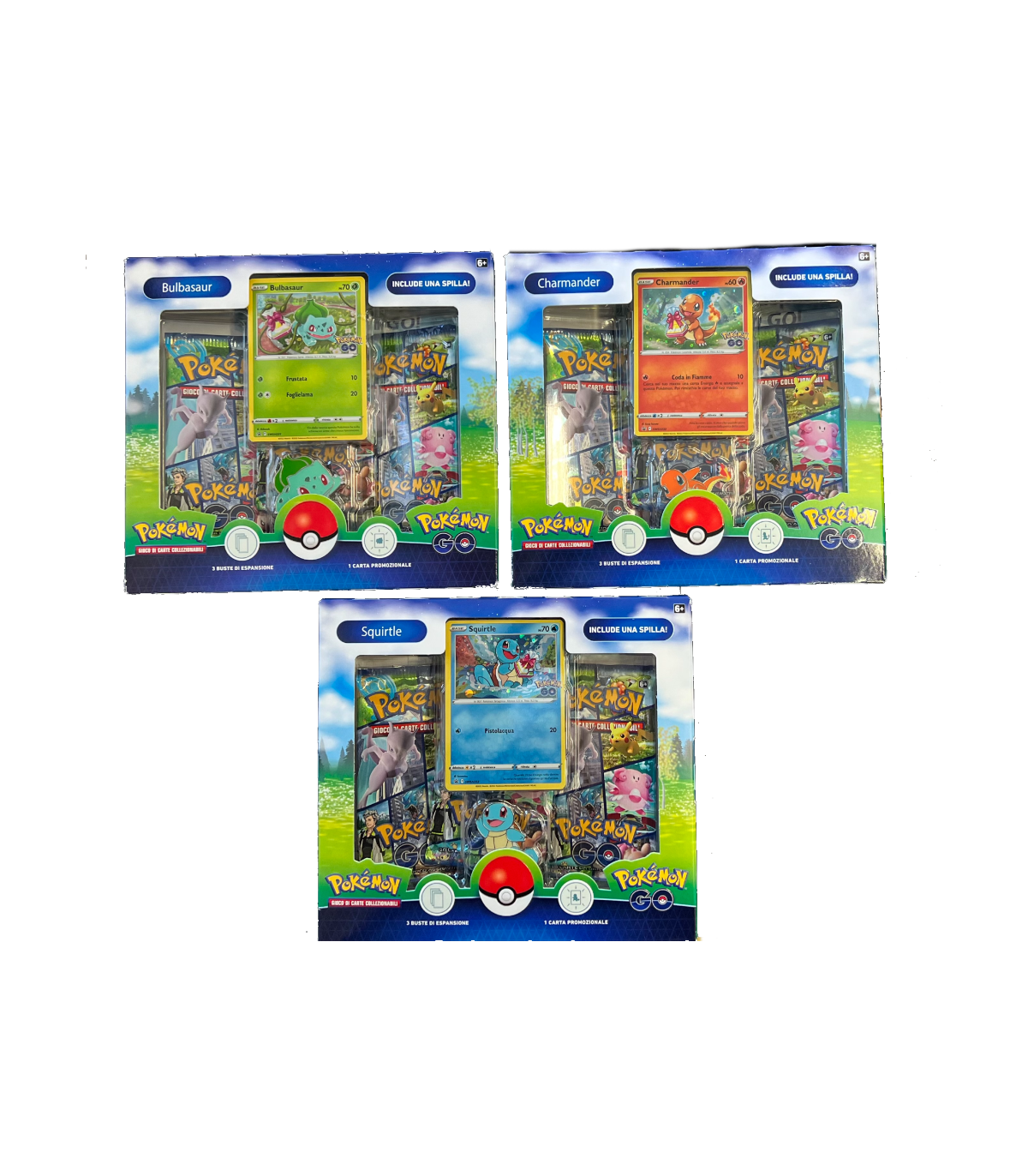 POKEMON 10.5 POKEMON GO COLLEZIONE CON SPILLA (IN ITALIANO)