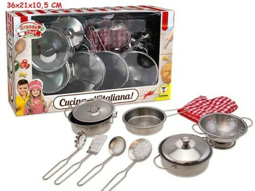 CUCINA ALL'ITALIANA SET 11 PZ METALLO