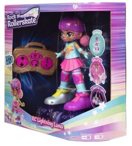 ROCK N ROLLERSKATE R/C LIGHTNING LUNA JAKKS