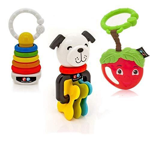 SET 3 SONAGLINI FISHER PRICE CLACKER TEETHER TRIO