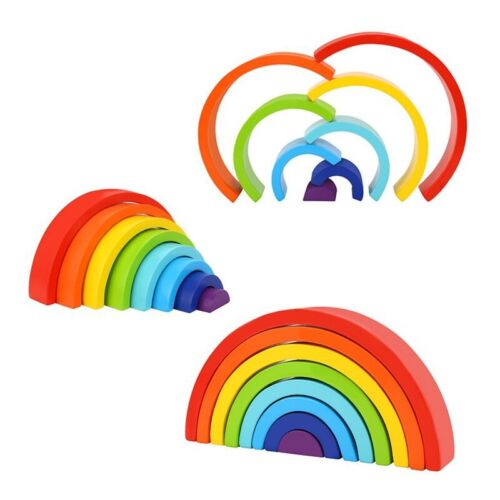 ARCOBALENO MONTESSORI IN LEGNO TOOKY TOY