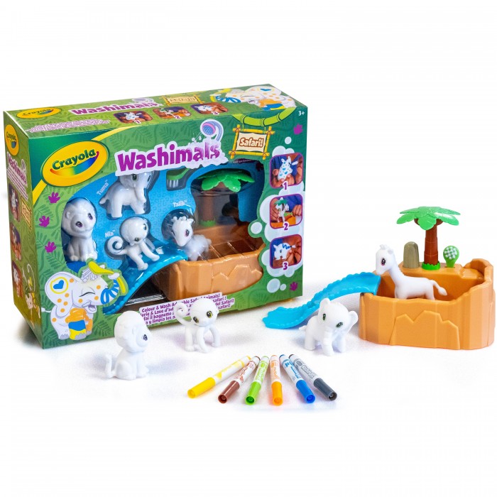 WASHIMALS SET SAFARI 74-7328 CRAYOLA