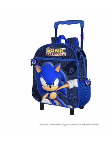 Zaino Asilo Trolley Sonic