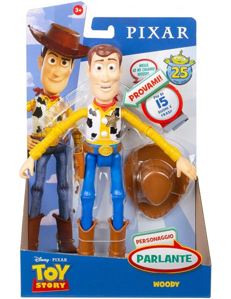 TOY STORY - WOODY O BUZZ PARLANTE MATTEL