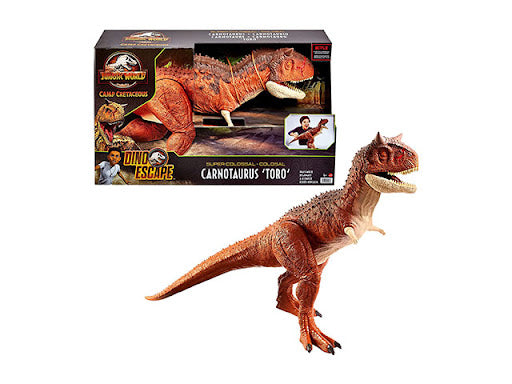 JURASSIC JW CARNOTAURO SUPER COLOSSALE hby86 MATTEL